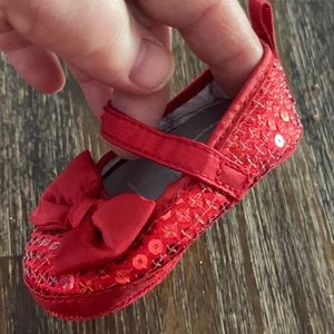 Red Mary Jane for Baby